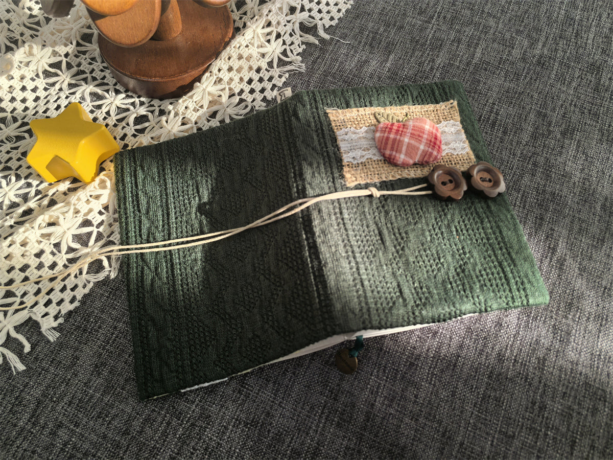 【Peace Fruit】A5 & A6 Handmade Loose-Leaf Planner – Original Design Notebook for Journaling & Daily Planning