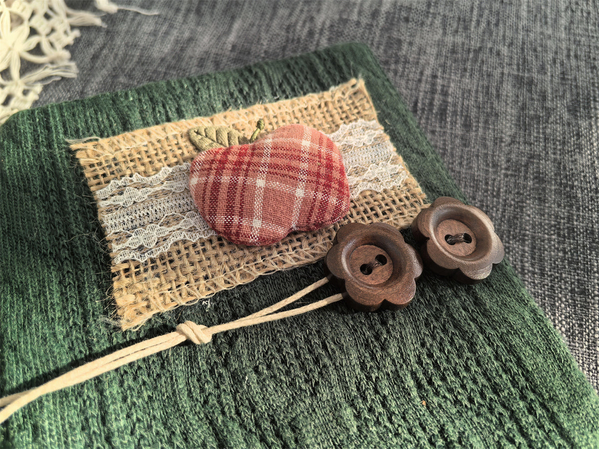 【Peace Fruit】A5 & A6 Handmade Loose-Leaf Planner – Original Design Notebook for Journaling & Daily Planning