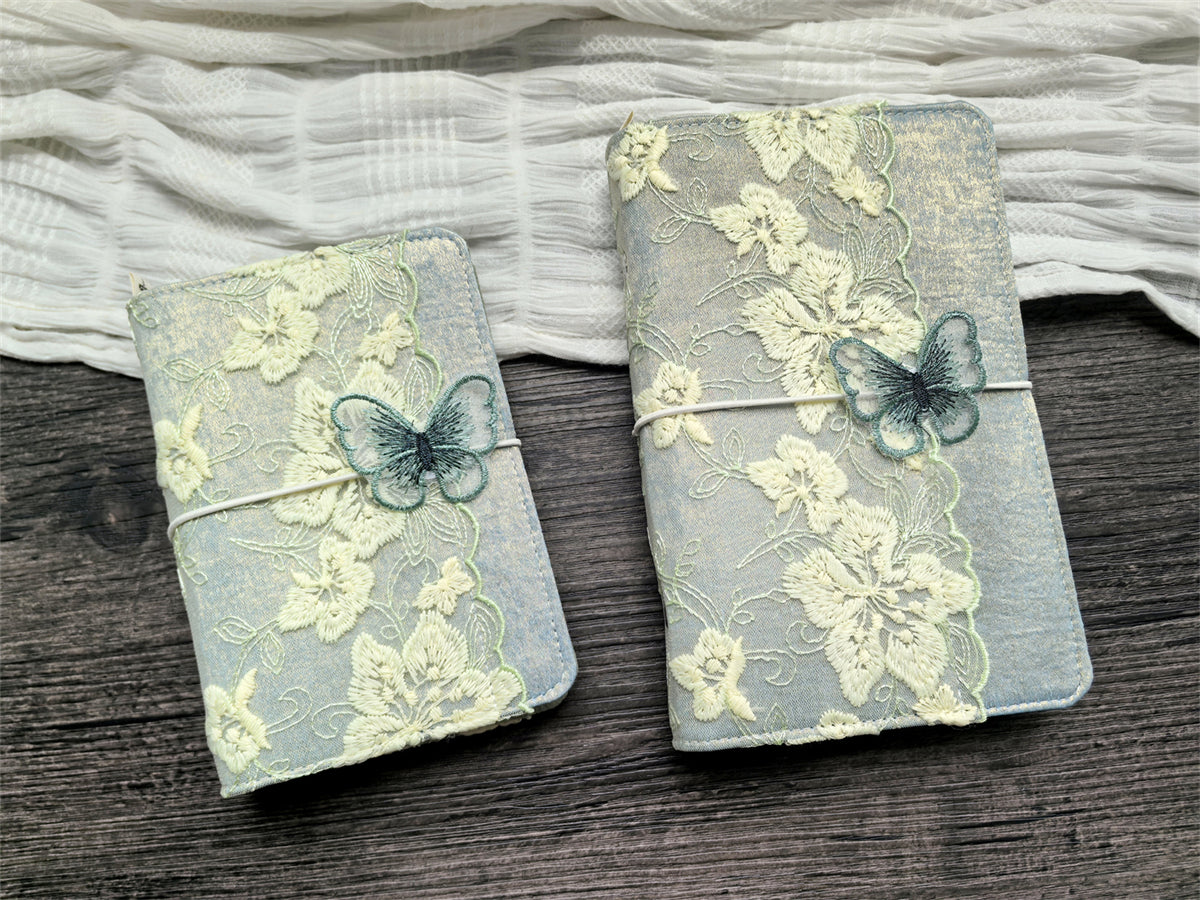 【Butterfly habitat】A5/A6 Creative Loose-Leaf Planner Notebook – Original Design Journal & Diary