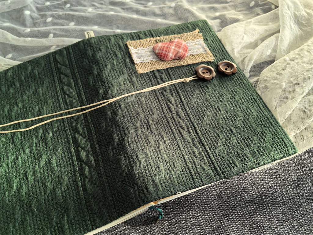 【Peace Fruit】A5 & A6 Handmade Loose-Leaf Planner – Original Design Notebook for Journaling & Daily Planning