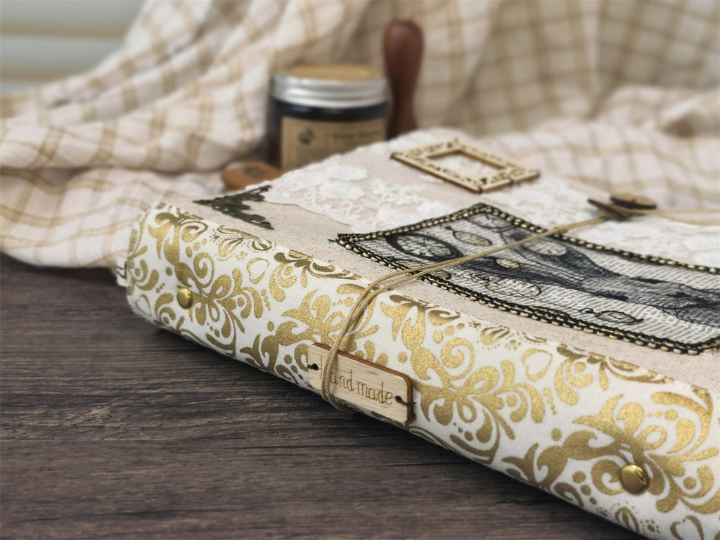 【Time travel】A5 & A6 Handmade Loose-Leaf Planner – Original Design Notebook for Journaling & Daily Planning