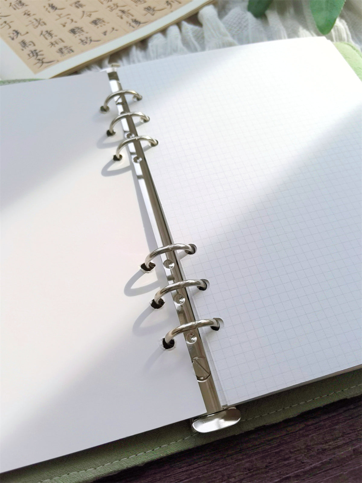 【Forest Dream】A5 & A6 Handmade Loose-Leaf Planner – Original Design Notebook for Journaling & Daily Planning