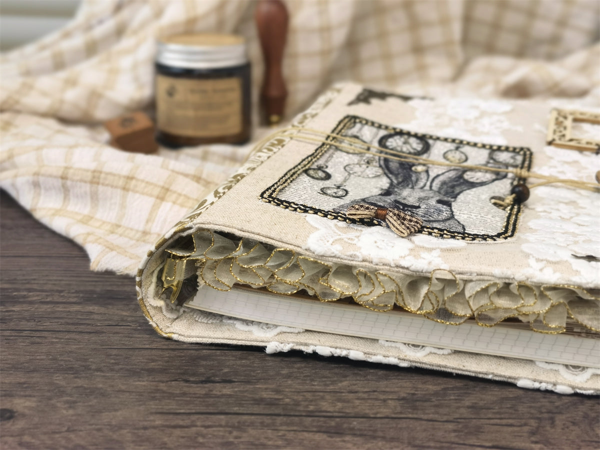 【Time travel】A5 & A6 Handmade Loose-Leaf Planner – Original Design Notebook for Journaling & Daily Planning