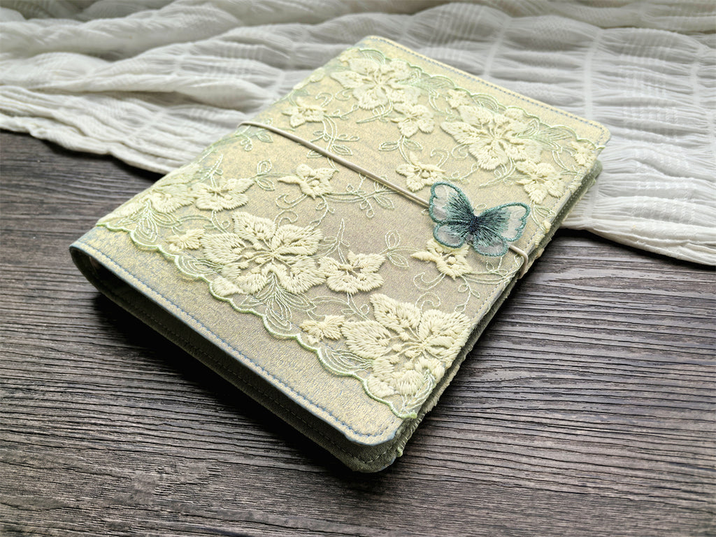 【Butterfly habitat】A5/A6 Creative Loose-Leaf Planner Notebook – Original Design Journal & Diary