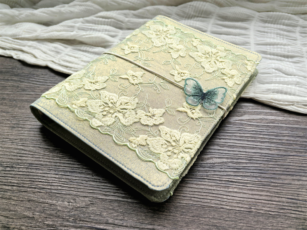 【Butterfly habitat】A5/A6 Creative Loose-Leaf Planner Notebook – Original Design Journal & Diary