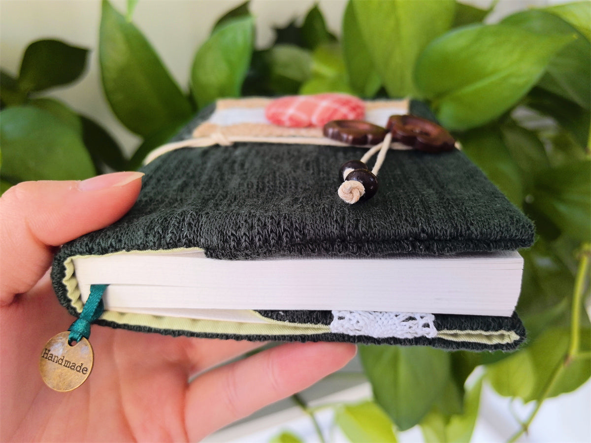 【Peace Fruit】A5 & A6 Handmade Loose-Leaf Planner – Original Design Notebook for Journaling & Daily Planning