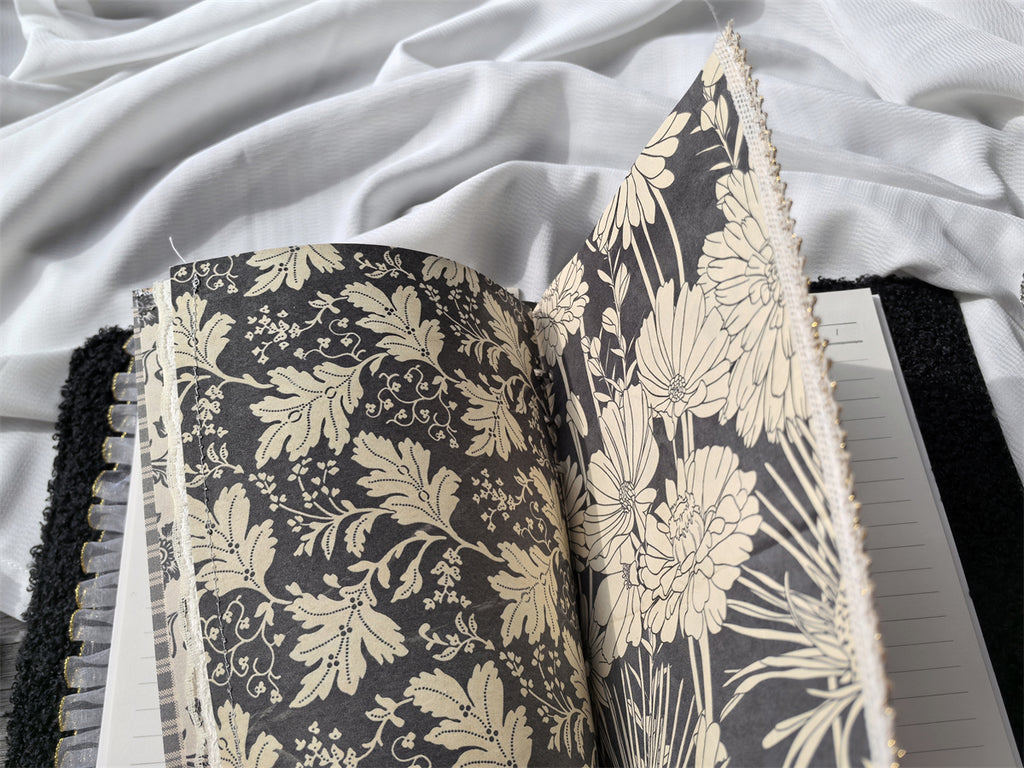 The "Line-Art Rabbit" Journal | Vintage Loose-Leaf Planner (A5/A6)