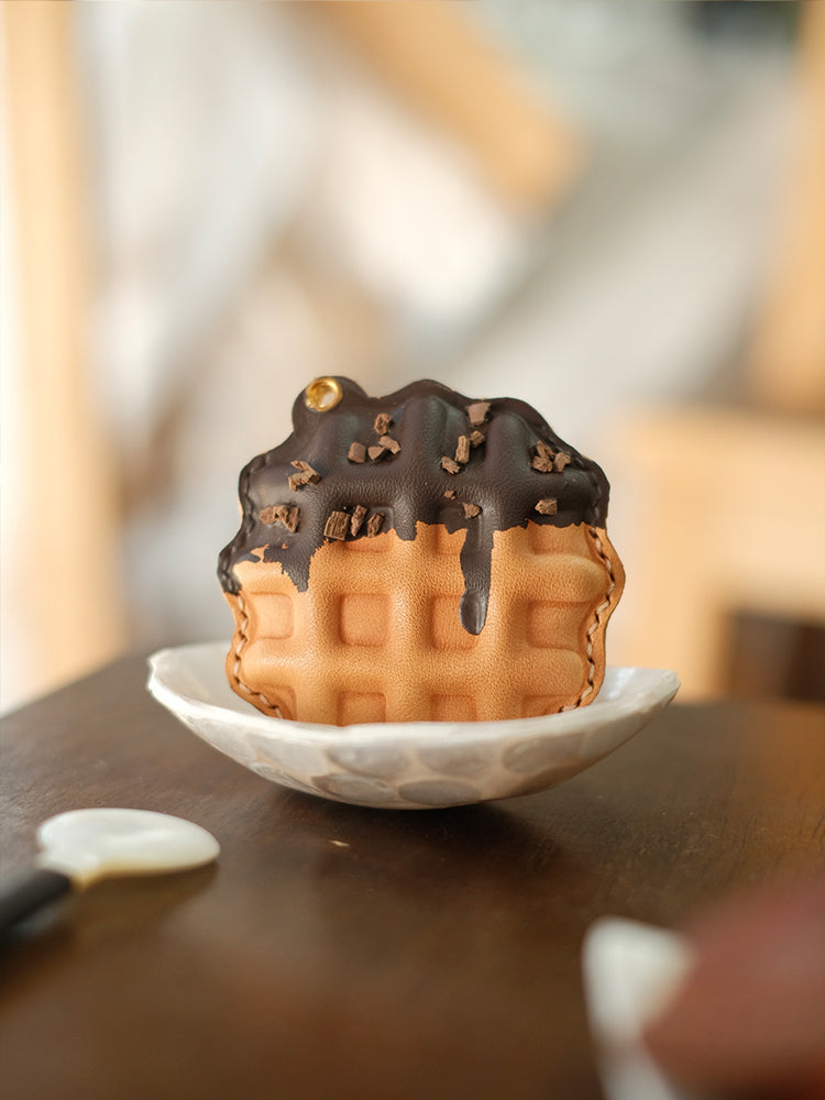 Freshly Baked: Hand-Stitched Leather Bakery Charms & Bag Accessories