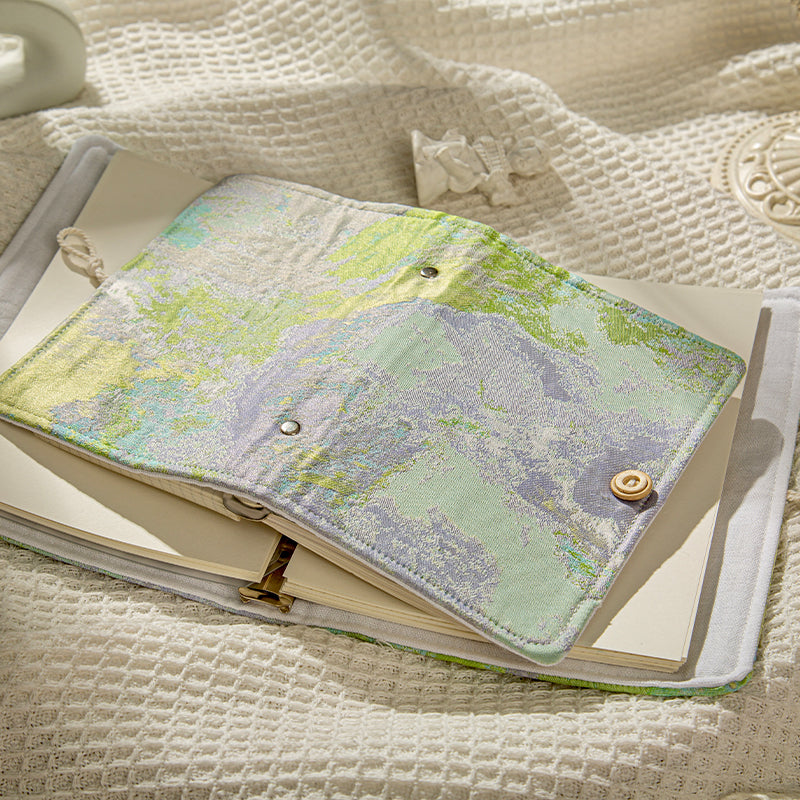 A5 Binder, 6 Ring Binder, Refillable Notebook, Embroidery Journal, Budget Binder, Sketchbook 6"x8", Travelers Journal, Gift for Girls