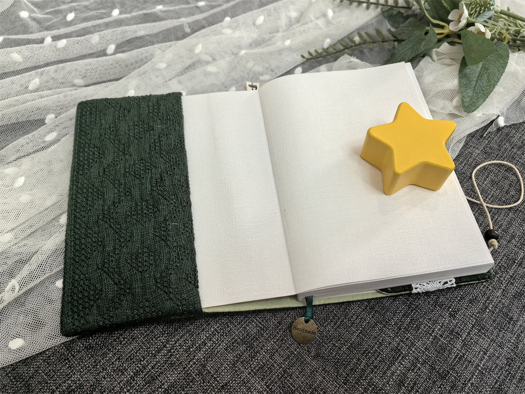 【Peace Fruit】A5 & A6 Handmade Loose-Leaf Planner – Original Design Notebook for Journaling & Daily Planning