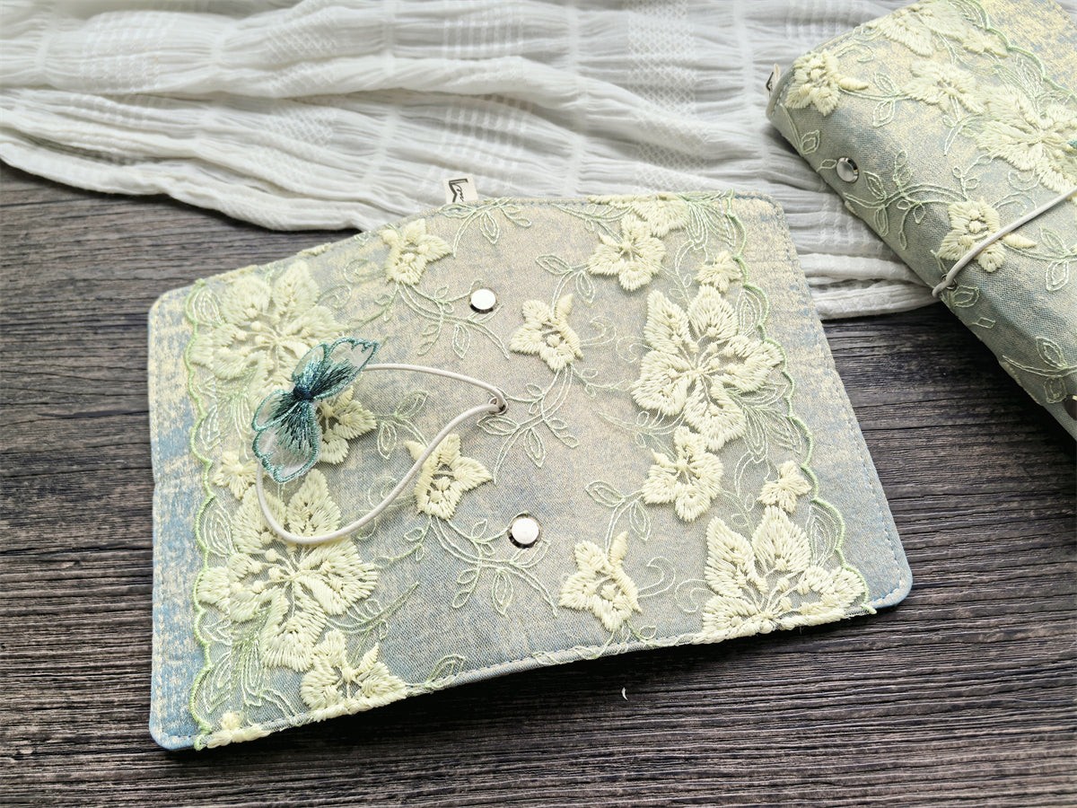 【Butterfly habitat】A5/A6 Creative Loose-Leaf Planner Notebook – Original Design Journal & Diary