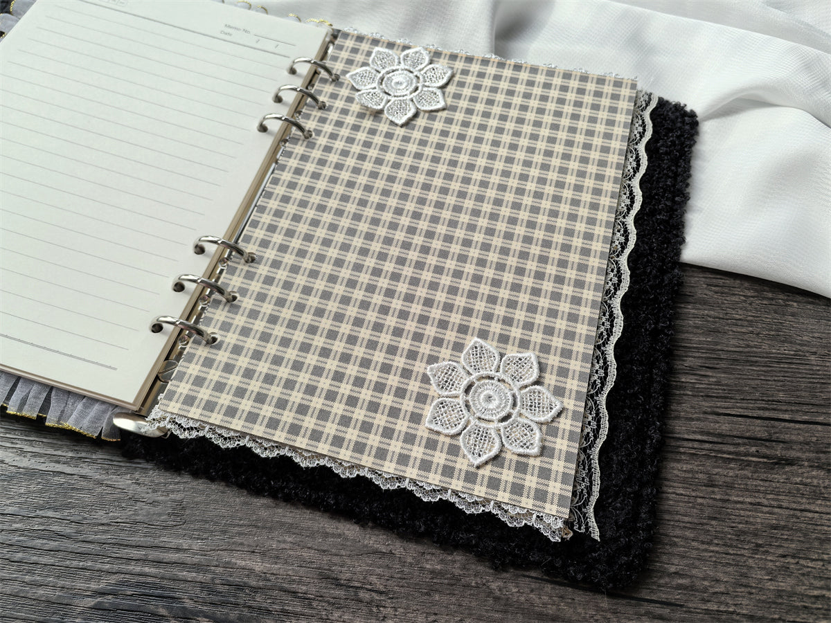 The "Line-Art Rabbit" Journal | Vintage Loose-Leaf Planner (A5/A6)