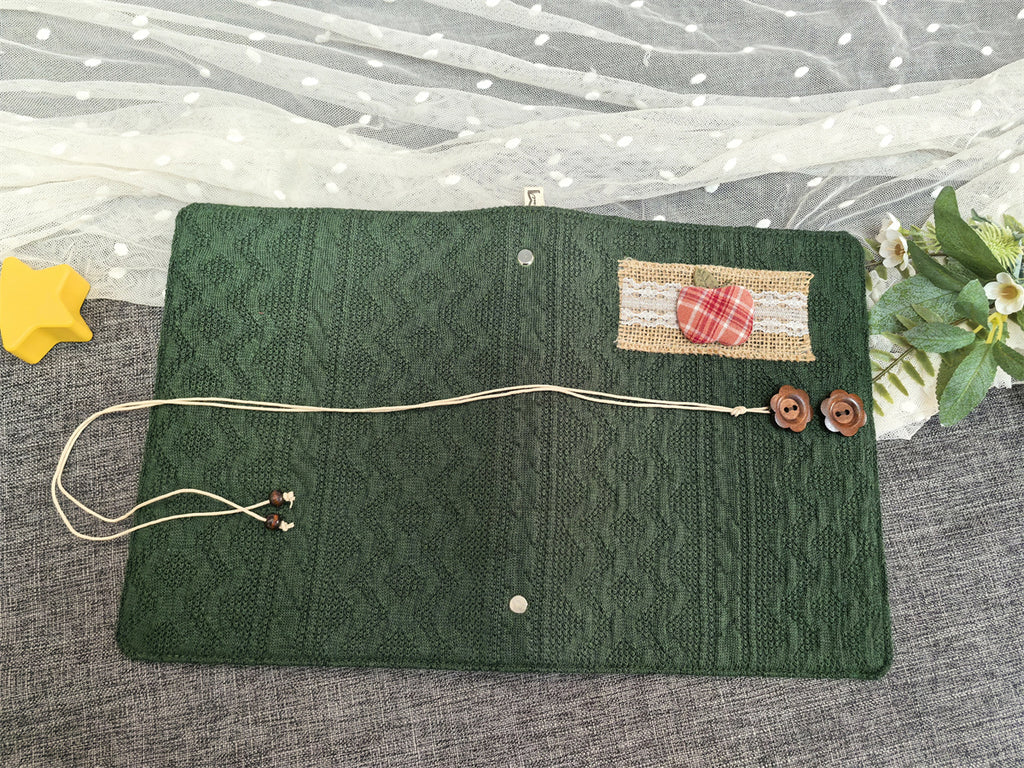 【Peace Fruit】A5 & A6 Handmade Loose-Leaf Planner – Original Design Notebook for Journaling & Daily Planning