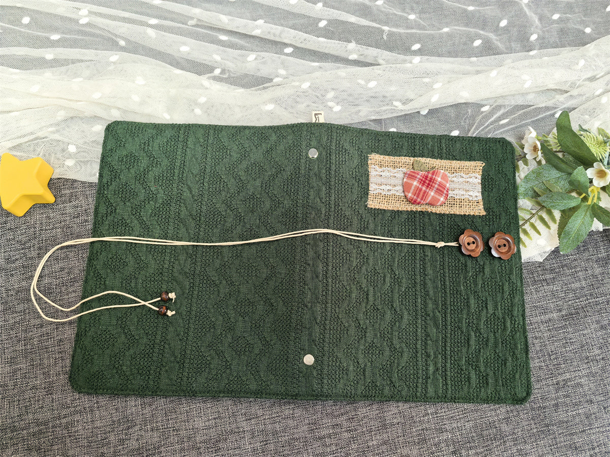 【Peace Fruit】A5 & A6 Handmade Loose-Leaf Planner – Original Design Notebook for Journaling & Daily Planning