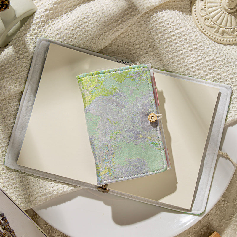 A5 Binder, 6 Ring Binder, Refillable Notebook, Embroidery Journal, Budget Binder, Sketchbook 6"x8", Travelers Journal, Gift for Girls