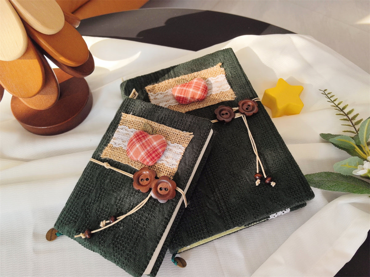 【Peace Fruit】A5 & A6 Handmade Loose-Leaf Planner – Original Design Notebook for Journaling & Daily Planning