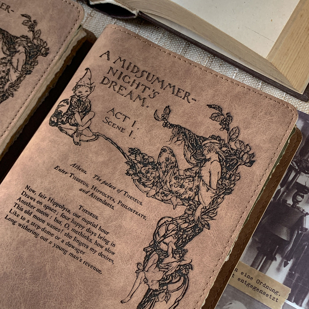 【Prologue】A5A6 Original loose-leaf notebook shell Retro Travel French-style Notebook Diary