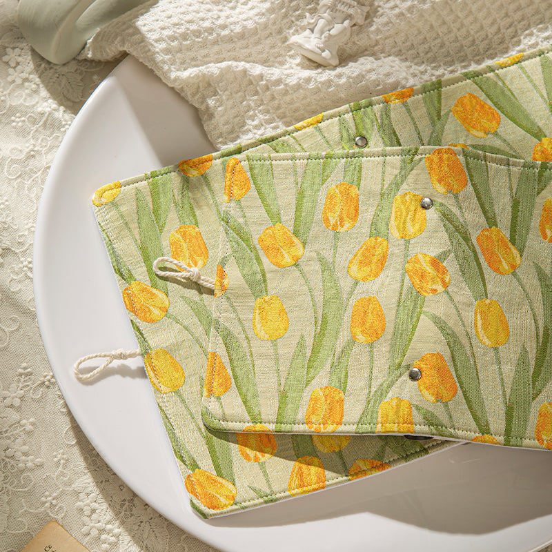 A5 Binder, 6 Ring Binder, Refillable Notebook, Embroidery Journal, Budget Binder, Sketchbook 6"x8", Travelers Journal, Gift for Girls