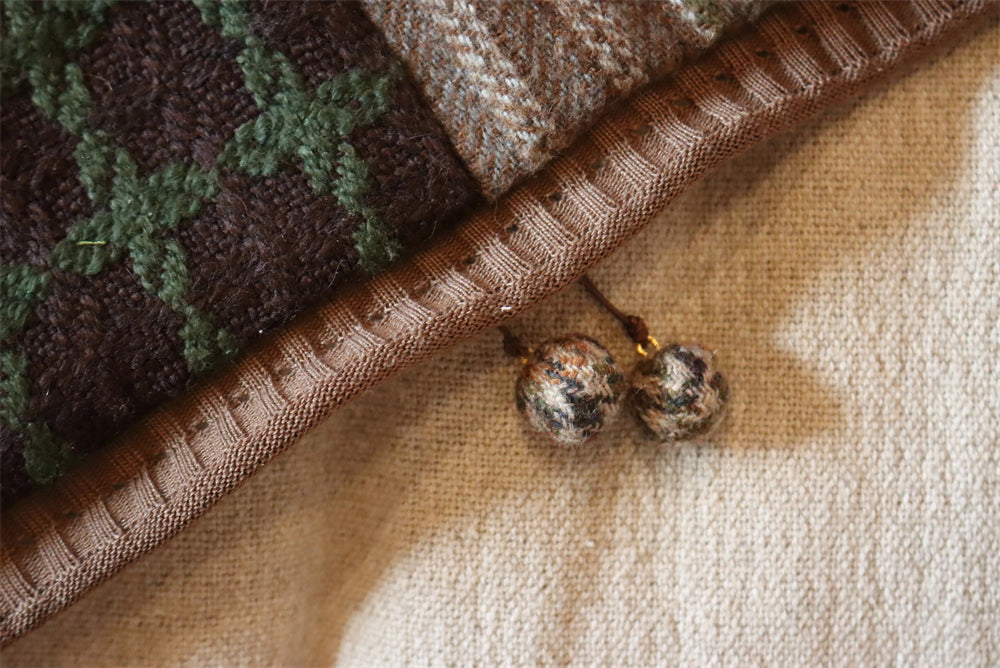 The "Winter Fairytale" Patchwork Planner | Handmade Fabric Journal (A5 Only)