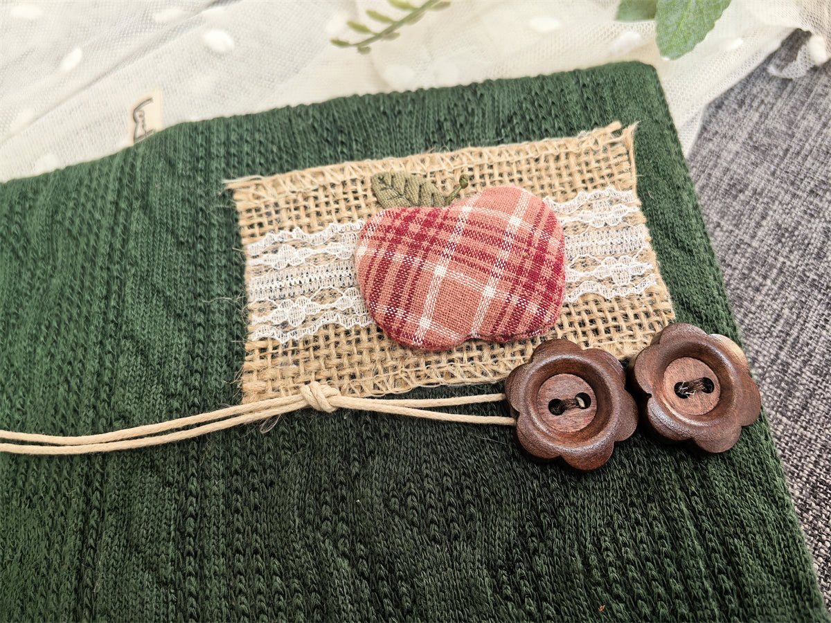 【Peace Fruit】A5 & A6 Handmade Loose-Leaf Planner – Original Design Notebook for Journaling & Daily Planning