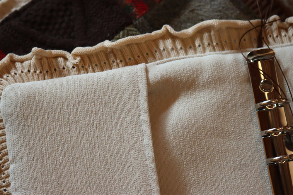 The "Winter Fairytale" Patchwork Planner | Handmade Fabric Journal (A5 Only)