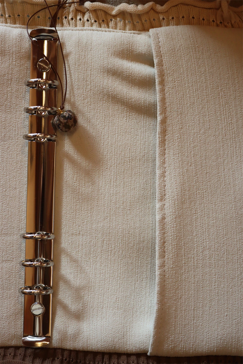 The "Winter Fairytale" Patchwork Planner | Handmade Fabric Journal (A5 Only)