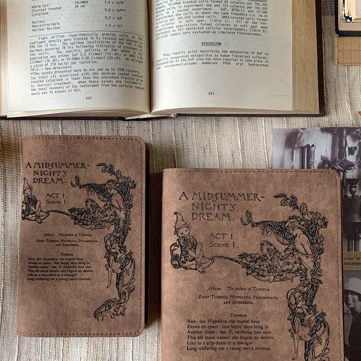 【Prologue】A5A6 Original loose-leaf notebook shell Retro Travel French-style Notebook Diary