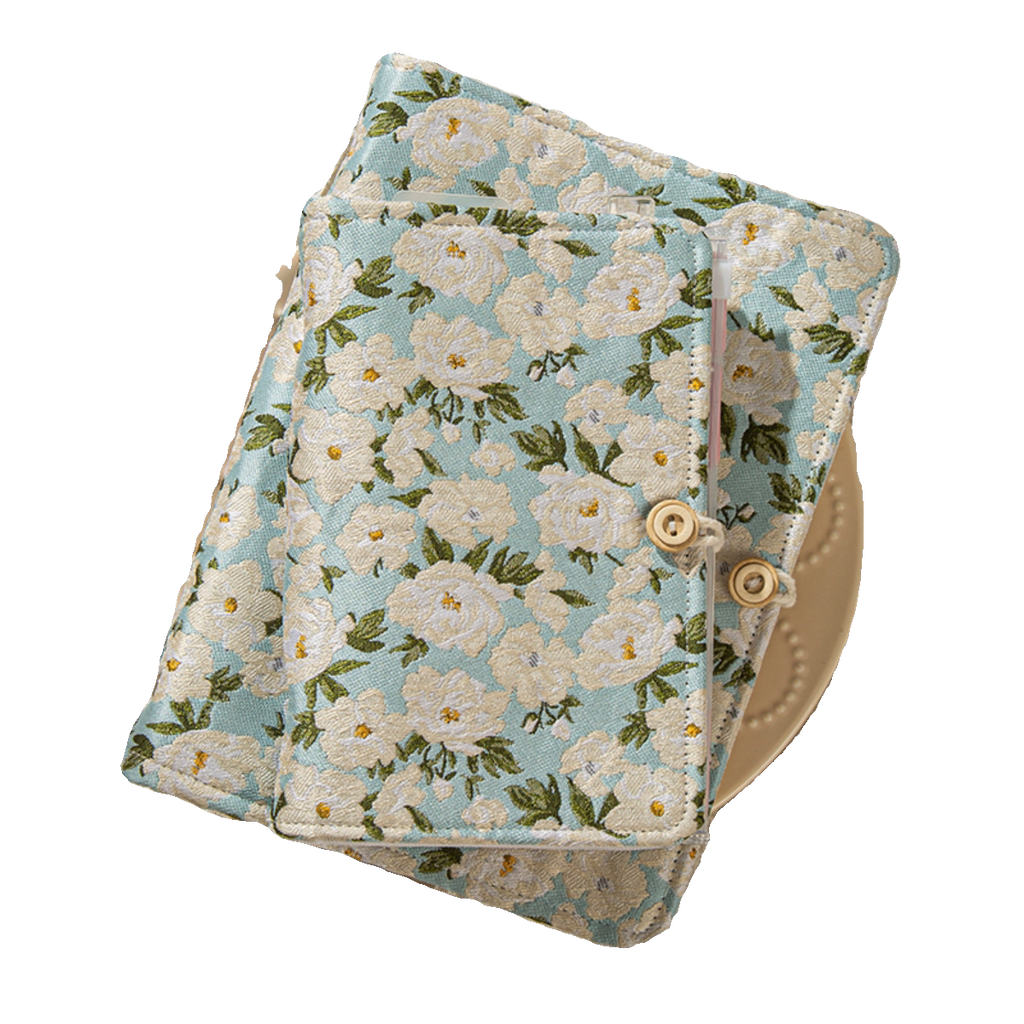 A5 Binder, 6 Ring Binder, Refillable Notebook, Embroidery Journal, Budget Binder, Sketchbook 6"x8", Travelers Journal, Gift for Girls