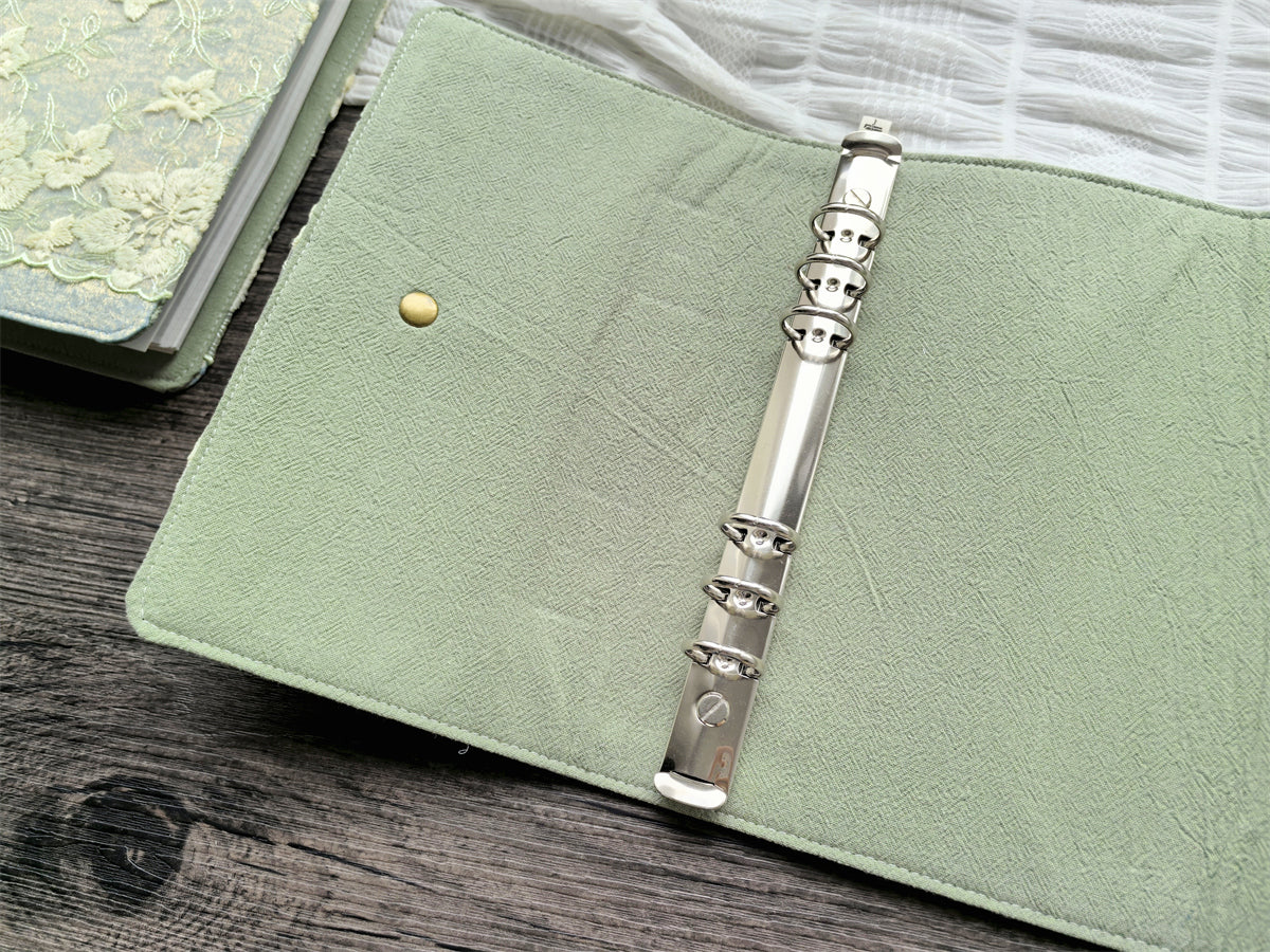 【Butterfly habitat】A5/A6 Creative Loose-Leaf Planner Notebook – Original Design Journal & Diary