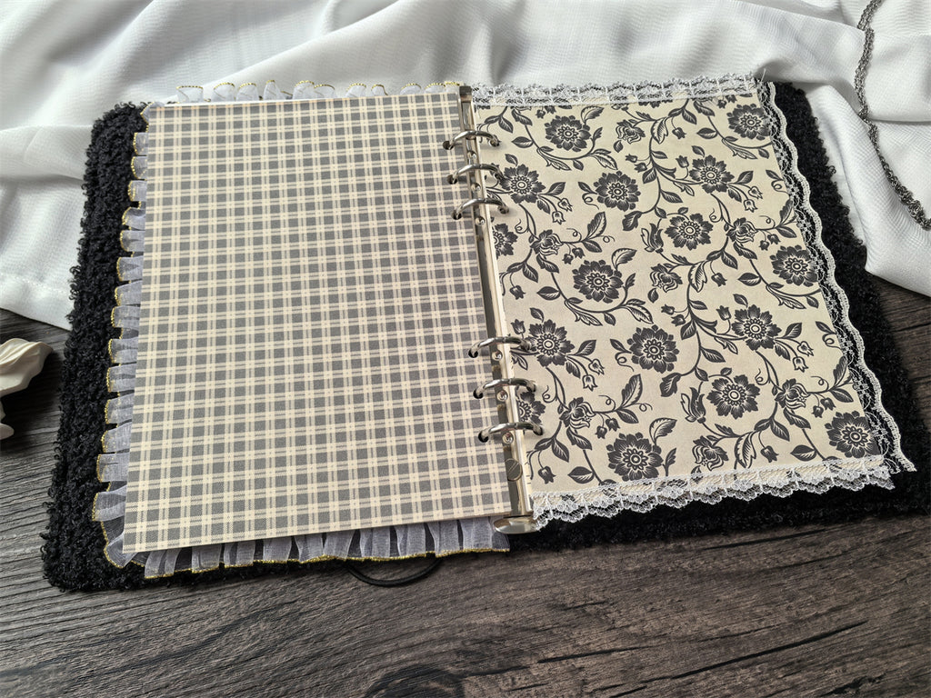 The "Line-Art Rabbit" Journal | Vintage Loose-Leaf Planner (A5/A6)