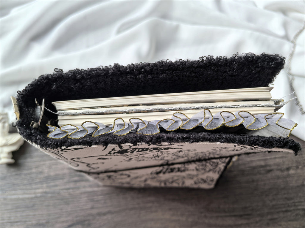 The "Line-Art Rabbit" Journal | Vintage Loose-Leaf Planner (A5/A6)