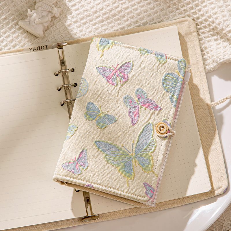 Colorful butterflies A5&A6 Binder Journal