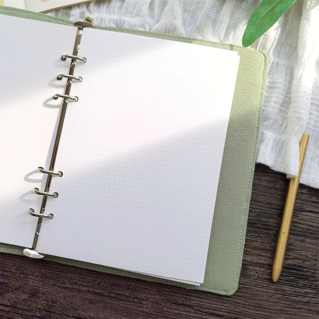 【Forest Dream】A5 & A6 Handmade Loose-Leaf Planner – Original Design Notebook for Journaling & Daily Planning