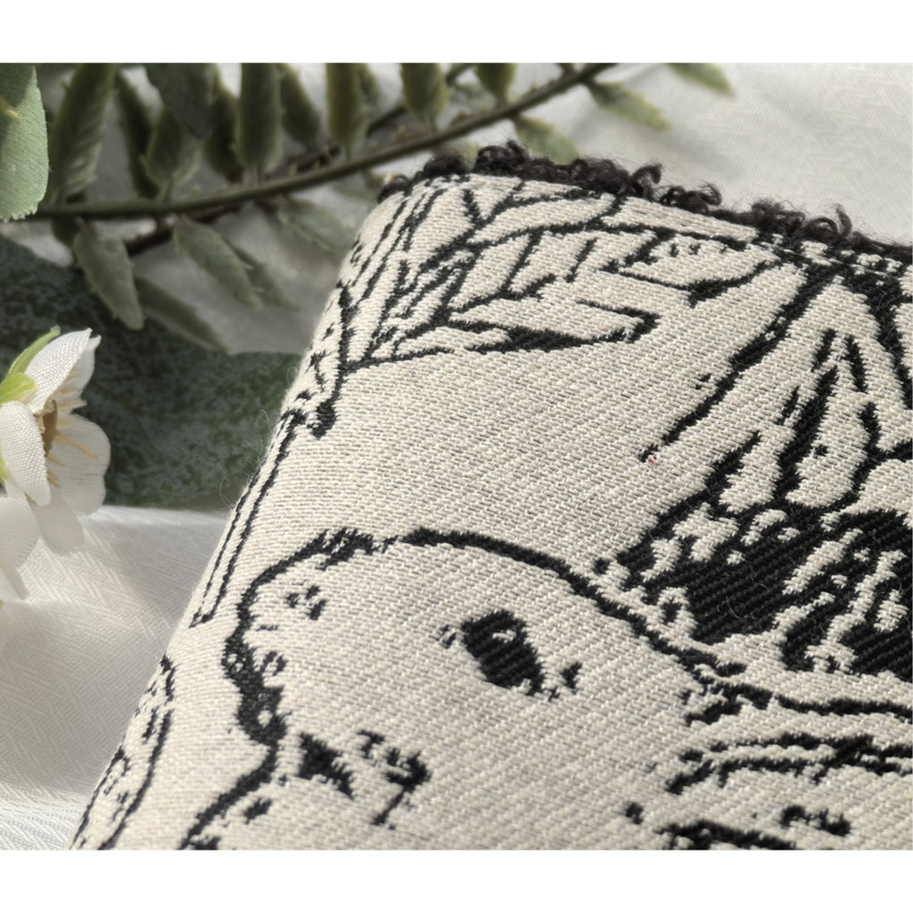 The "Line-Art Rabbit" Journal | Vintage Loose-Leaf Planner (A5/A6)