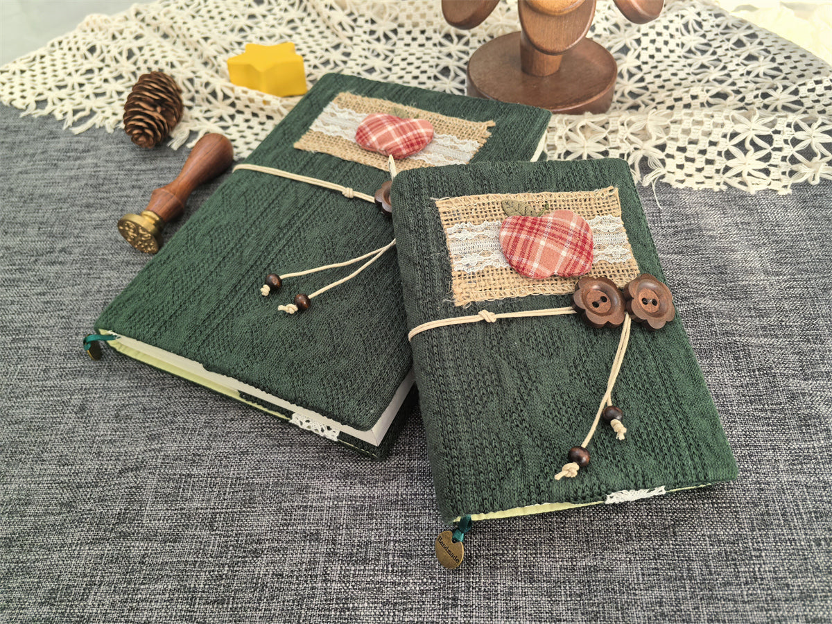 【Peace Fruit】A5 & A6 Handmade Loose-Leaf Planner – Original Design Notebook for Journaling & Daily Planning