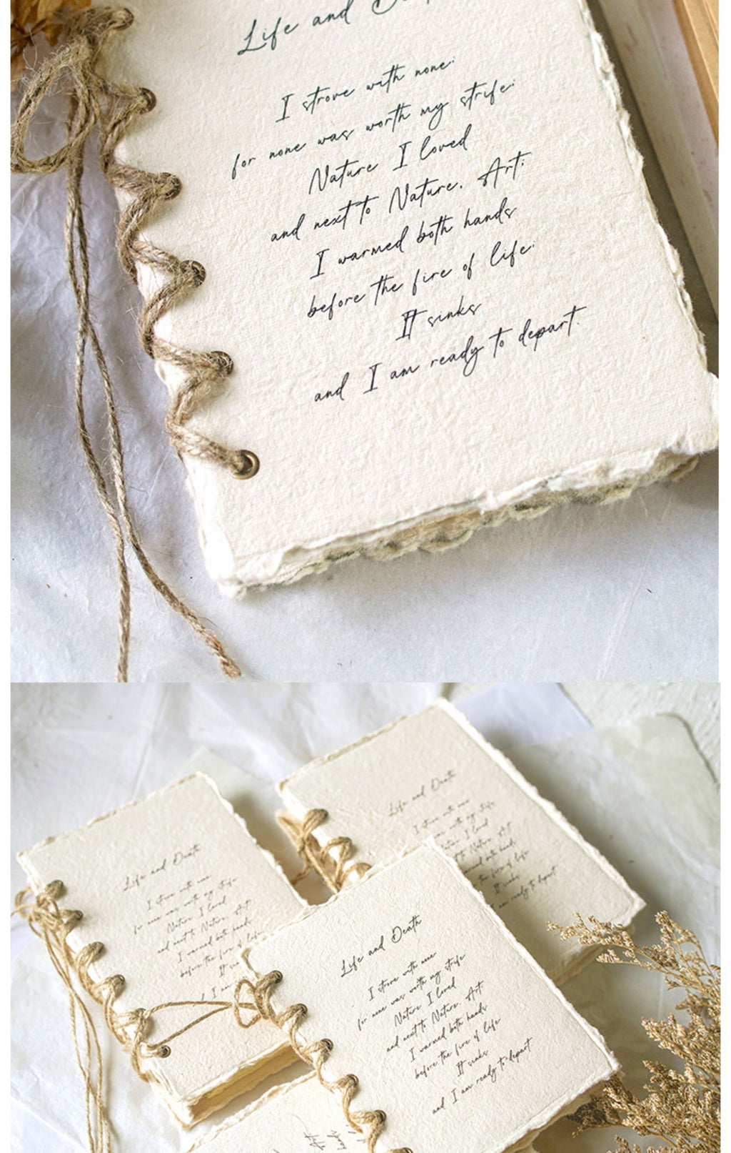 【 Breath of Nature 】A6 Loose-leaf Handmade Diary, Retro Travel Diary Diary