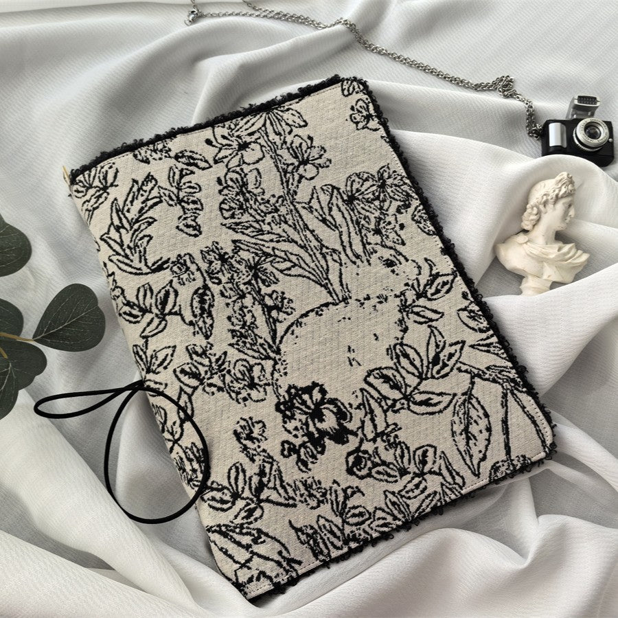 The "Line-Art Rabbit" Journal | Vintage Loose-Leaf Planner (A5/A6)